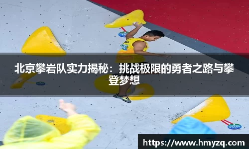 北京攀岩队实力揭秘：挑战极限的勇者之路与攀登梦想